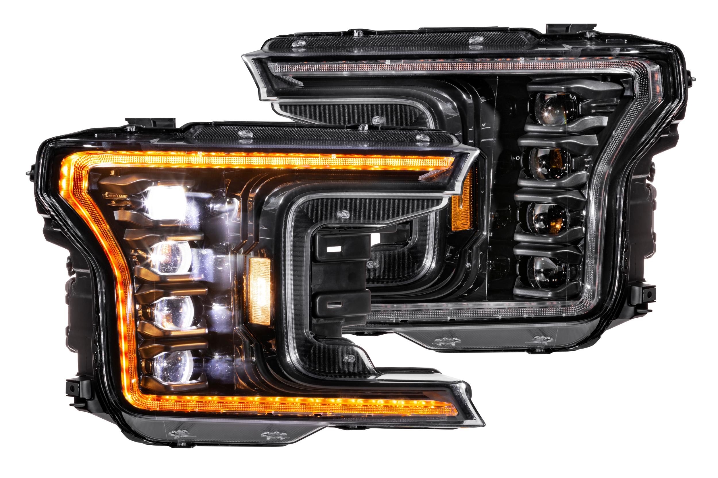 Morimoto Ford F150 (18-20) XB LED Headlights (Amber DRL) LF501.2-A